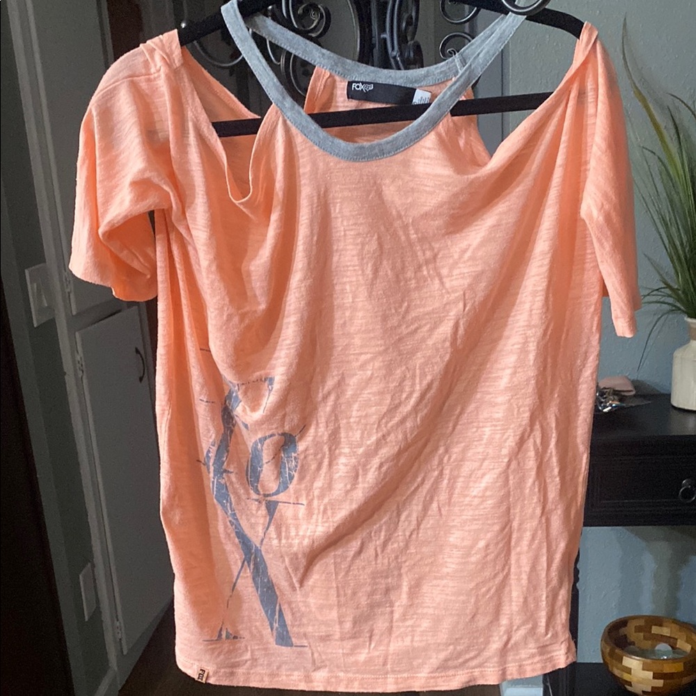 🩶FOX cold shoulder Women's Top🩶
